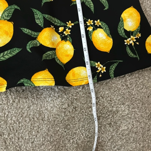 Cute Black Sun Dress w/ Lemons 🍋🖤 - Picture 10 of 10